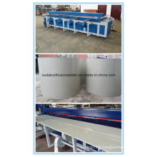 4000mm Length 50mm Thickness Plastic Sheet Welding Machine Dza4000